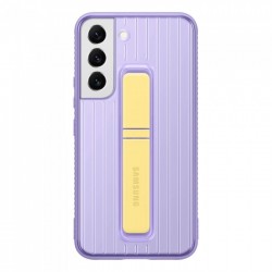 Samsung S22+ Rainbow Protective Standing Cover - Lavender