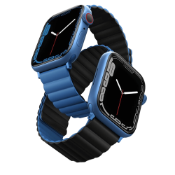 Uniq Revix Reversible Strap for Apple Watch 42/44/45mm - Blue/Black