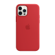 Apple iPhone 12/12 Pro MagSafe Silicone Case - Red