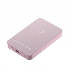 Momax Q.MAG Power 6 Magnetic Wireless Battery 5000mAh (Pink)