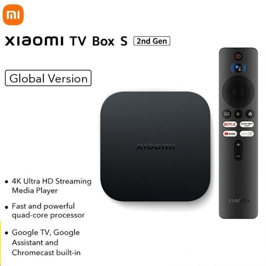 Buy Xiaomi TV Box S 2nd Gen 4K Ultra HD Streaming Device in Kuwait