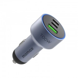 MOMAX MoVe 100W Triple Fast Charge Car Charger