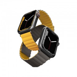 Uniq Revix Reversible Strap for Apple Watch 42/44/45mm - Mustard / Khaki