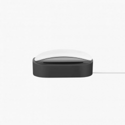 Uniq Nova Compact Magic Mouse Charging Dock with Cable Loop – Dark Grey
