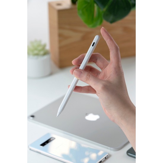 Momax ONELINK active stylus pen for iPad & Phones- White