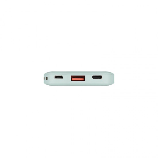 Uniq Fuele Mini USB-C PD Pocket Power Bank 8000mAH - Mint Green