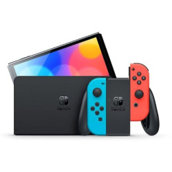 Nintendo Switch OLED Console - Blue-Red Joy-Con