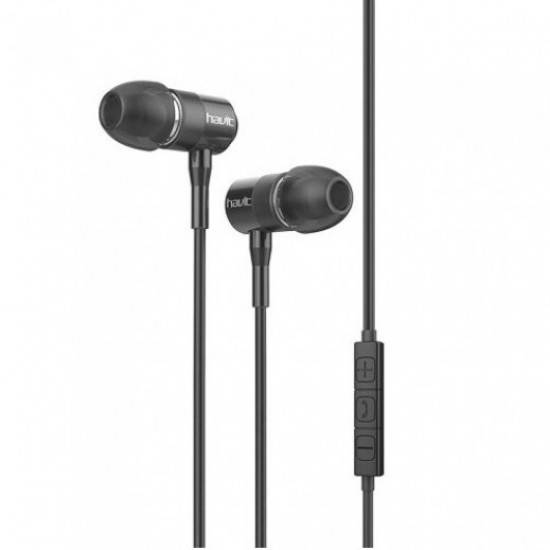 Havit Wired Headphone - Silver/Grey