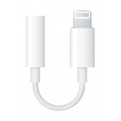 Apple Lightning To 3.5 Mm Headphone Jack Adapter – White