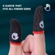 GameSir Talons Sweat Proof Breathable Gaming Finger Gloves 1 Pair Thumbs Sleeve