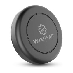 WixGear Magnetic Flat stick On Car Mount - Black