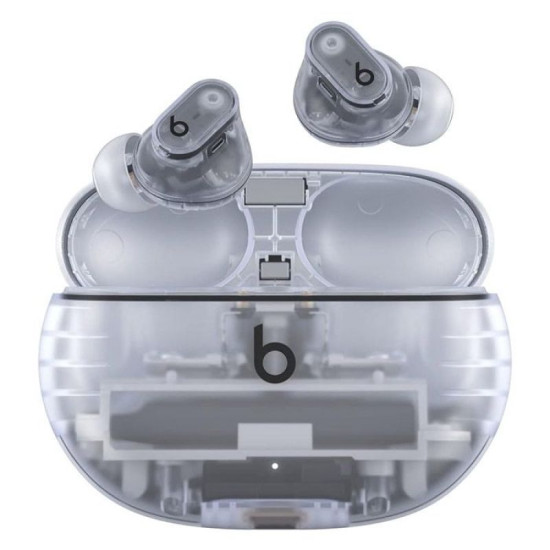 Beats Studio Buds + True Wireless Noise Cancelling Earbuds —Transparent