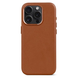 Decoded iPhone 15 Pro Leather Magsafe Case – Tan