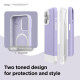 Elago iPhone 15 Pro Max Magsafe Glide Case - Purple - Transparent