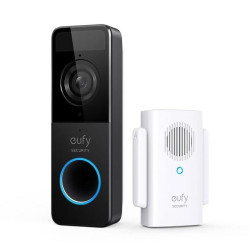 Eufy Video Doorbell 1080p (Battery-Powered) - Black
