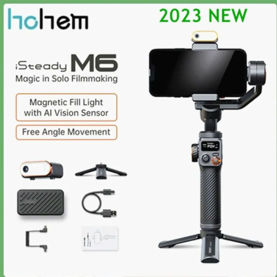 Hohem Isteady M6 Kit Smartphone Gimbal 3-axis - Black
