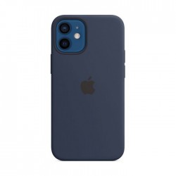 Apple iPhone 12 Mini MagSafe Silicone Case - Deep Navy