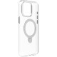 Momax iPhone 15 Pro (6.1") Magnetic Flip Stand Case - Clear