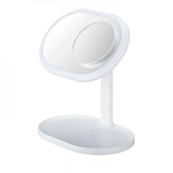 Momax Q.Led Mirror with Wireless Charging and Bluetooth Speaker (White)