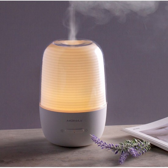 Momax Feel Aroma Diffuser Lamp - White