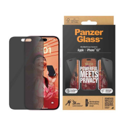 PanzerGlass™ Privacy Screen Protector iPhone 15 | Ultra-Wide Fit - Privacy