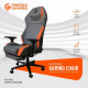 Porodo Gaming Professional Gaming Chair With Molded Foam Seats - Gray-Orange