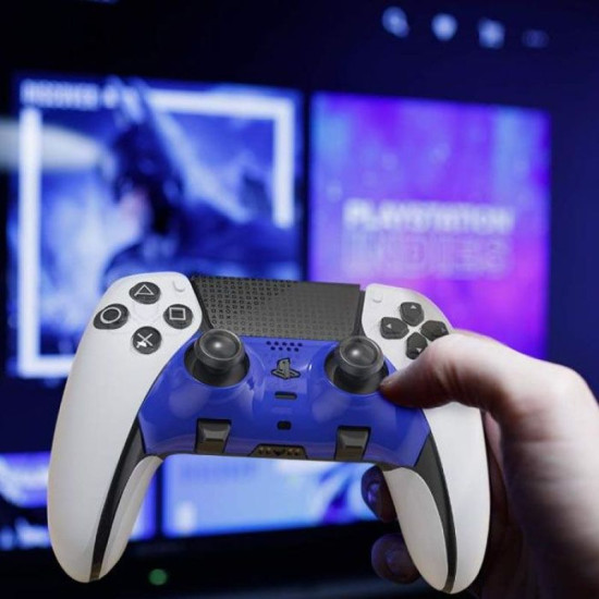 Porodo Gaming PS5 Edge Controller Decorative Panel combo - Blue - Camo