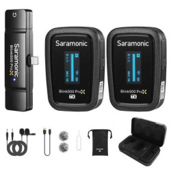 Saramonic Lightning 2.4G Dual Channel Wireless Microphone with Charging Case