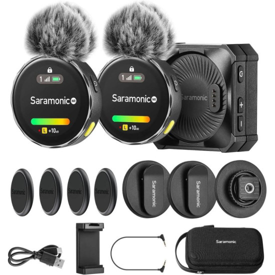 Saramonic 2.4G Wireless Microphone System with Touch screen