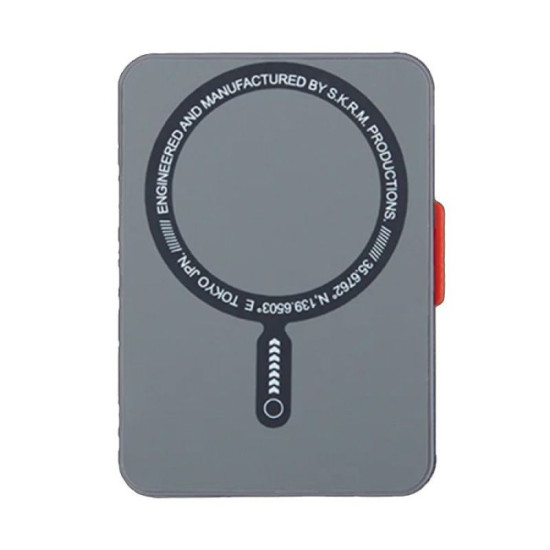 Skinarma Magnetic Cardholder With Grip-Stand Spunk - Black
