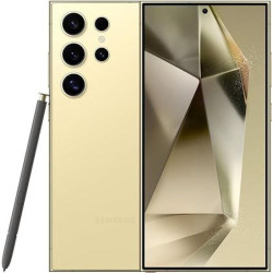 Samsung Galaxy S24 Ultra Phone, 6.8-inch, 12GB RAM, 256GB – Titanium Yellow