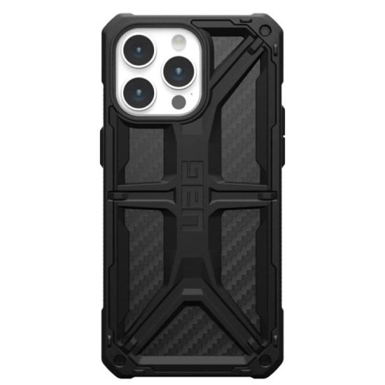 UAG iPhone 15 Pro Max Monarch Magsafe Case - Carbon Fiber