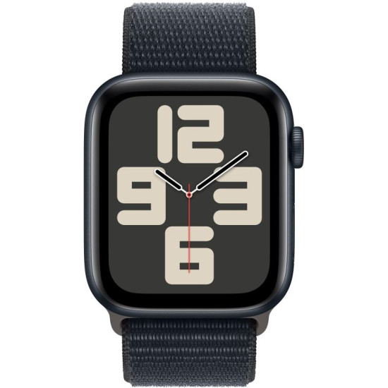 Apple Watch SE (Gen 2) GPS 44mm Midnight Aluminium Case with Midnight Sport Loop