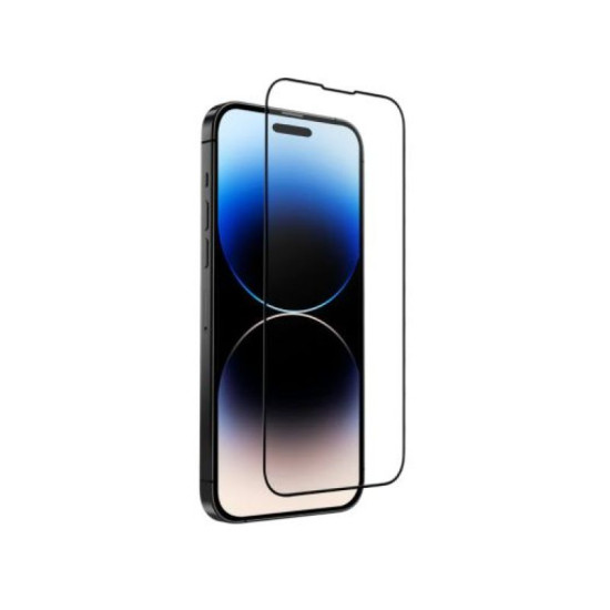يونيك حماية شاشة زجاجي فيفيد لهاتف ايفون 15 برو ماكس من اوبتكس - شفاف