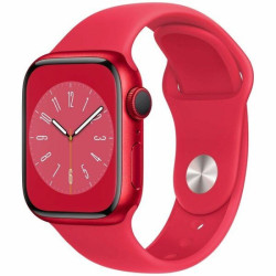 Apple Watch Series 8 GPS + Cellular 41mm (PRODUCT)RED Aluminium Case with (PRODUCT)RED Sport Band - Regular