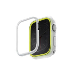 Uniq Moduo Apple Watch Case With Interchangeable Pc Bezel 45/44Mm - Frost (Lime/White)